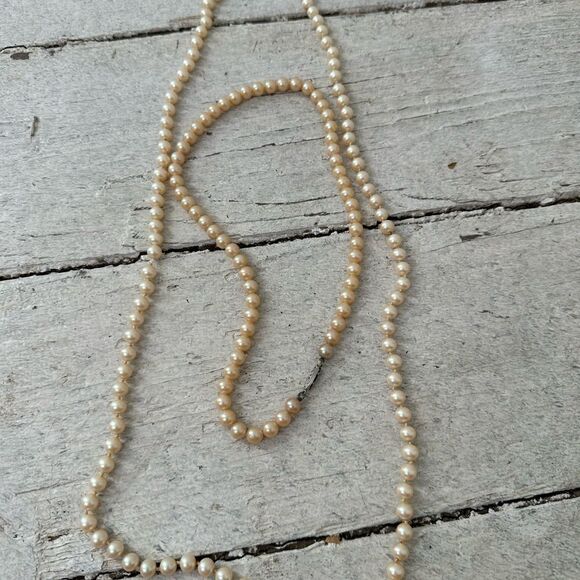 Vintage 50s Japan Faux Pearl Necklace Bundle - Picture 6 of 6